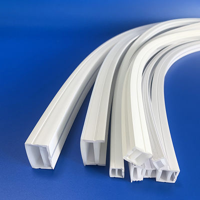 Φώτα LED Διαφανή προφίλ από καουτσούκ σιλικόνης Ανθεκτικό στη θερμότητα εξώθησης